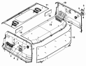 Внутренняя отделка крыши кабины 5702A-C0302