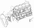Блок цилиндров/CYLINDER BLOCK ASSY