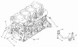 Блок цилиндров/CYLINDER BLOCK ASSY