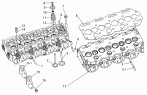 Головка цилиндров/CYLINDER HEAD ASSY