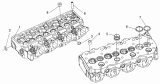 Головка цилиндров/CYLINDER HEAD UNIT