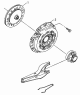 Сцепление/CLUTCH AND RELEASE FORK