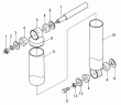 Задний амортизатор/REAR SHOCK ABSORBER AND SUPPORT