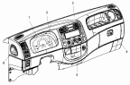 Панель приборов/CAB INSTRUMENT PANEL