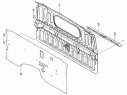Задняя панель/CAB REAR PANEL