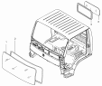 Остекление кабины/CAB WINDSHIELD