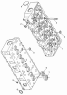 Установка головки цилиндров/connecting part of cylinder head
