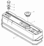 Крышка головки цилиндров/conncting part of cylinder head cover