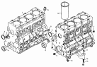 Блок цилиндров/connecting part of cylinder block