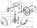 Передний тормоз и тормозной барабан/front brake and brake drum