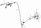 Привод стояночного тормоза/parking brake control mechanism