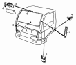 Жгуты проводов кабины/harness in cabin