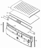Передняя панель, крыша/front panel, roof panel