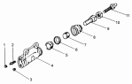 Рабочий цилиндр сцепления/CLUTCH SUB PUMP ASSEMBLY