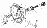 Картер сцепления и первичный вал/IMPUT SHAFT & CLUTCH HOUSING