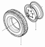 Колесо/WHEEL ASSEMBLY
