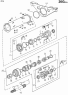 20G01A Несущая труба задняя, дифференциал
