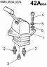 42A03A Клапан ручной тормозной