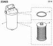 33A03 Топливный фильтр (детали)