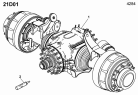 21D01 Мост задний 1-ый