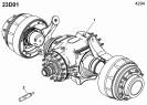 23D01 Мост задний 2-ой