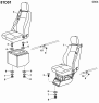 81D01 Сиденье водителя, сиденье пассажира