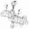 252-1345 Привод/ACTUATOR GP-VALVE S/N LJW2114-2114 (PART OF 255-7955 ACTUATOR GP-VALVE)