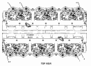 249-8717 Клапанная крышка/BASE GP-VALVE COVER & INJ HARN S/N LJW2114-UP (PART OF 262-4030 ENGINE AR-CORE)