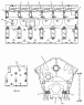 230-7181 Блок цилиндров/CYLINDER BLOCK AS S/N LJW2110-UP (PART OF 253-9883 CYLINDER BLOCK AS)
