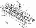 223-6432 Головка блока цилиндров/CYLINDER HEAD AS S/N LJW2110-UP (PART OF 223-6431 CYLINDER HEAD GP)