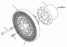 259-3105 Демпфер/DAMPER GP S/N LJW2110-UP (PART OF 246-5457, 262-3743 ENGINE AR-COMPLETE)