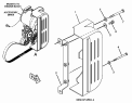 266-2373 Защита ремня/GUARD GP-BELT S/N JRP1-UP (PART OF 248-7693 DRIVE GP-ACCESSORY)