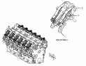 260-9631 Клапанный механизм/MECHANISM GP-FUEL PUMP & VALVE S/N LJW2129-UP (PART OF 262-4029 ENGINE AR-CORE)