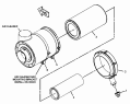 254-3566 Воздухоочиститель/AIR CLEANER GP S/N JRP1-UP (PART OF 243-5157 AIR CLEANER GP)