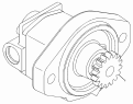 286-2531 Топливный насос/PUMP GP-FUEL TRANSFER S/N LJW2110-UP (PART OF 223-6421 PUMP & MTG GP-FUEL TRANSFER)