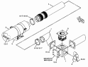 250-0795 Выхлопная система/EXHAUST AR-ENGINE -WITH BODY HEAT S/N JRP1-UP