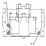 119-8583 Установка масляного насоса/FASTENER GP-OIL PUMP MOUNTING -ENGINE S/N LJW2110-UP (PART OF 262-4029, 262-4030 ENGINE AR-CORE)