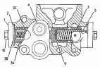3P-0348 Клапан/VALVE GP-RELIEF -TORQUE CONVERTER INLET S/N JRP1-UP (PART OF 247-3748 FILTER & LINES GP-TORQUE CONV)