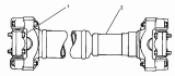 2G-4080 Карданный вал/SHAFT GP-DRIVE S/N JRP1-UP (PART OF 235-3366 POWER TRAIN AR)