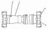142-2886 Соединение/SLIP JOINT GP S/N JRP1-UP (PART OF 172-5232 SLIP JOINT GP)