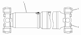 171-4696 Соединение/SLIP JOINT GP S/N JRP1-UP (PART OF 172-5232 SLIP JOINT GP)