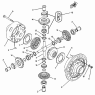 6G-7565 Дифференциал/DIFFERENTIAL GP S/N JRP1-UP (PART OF 266-2091 DIFFERENTIAL & BEVEL GEAR GP)