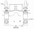 264-5810 Подвеска задняя/SUSPENSION GP-REAR S/N JRP1-UP (PART OF 234-2645 CHASSIS AR)