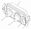 233-3291 Управление/CONTROL GP-AIR & TEMPERATURE S/N JRP1-UP (PART OF 240-2150 AIR CONDITIONER GP)