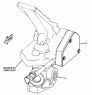 261-1317 Управление/CONTROL GP-FOOT BRAKE S/N JRP1-UP (PART OF 240-2170 CONTROL GP-FOOT BRAKE)