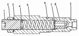 4T-2742 Гидросистема/VALVE GP-RELIEF S/N JRP1-UP (PART OF 175-7050 VALVE GP-CHECK & RELIEF)