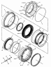 243-5550 Тормозная система/BRAKE GP-SERVICE S/N JRP1-UP (PART OF 243-5549 WHEEL GP-FRONT)