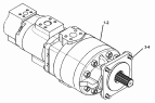 247-3749 Тормозная система/PUMP & MTG GP-BRAKE S/N JRP1-UP (PART OF 234-2647, 258-0854 BRAKE AR)