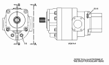 256-0561 Тормозная система/PUMP GP-GEAR -BRAKE S/N JRP1-UP (PART OF 261-8659 PUMP & MTG GP-BRAKE)