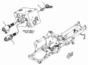261-1316 Тормозная система/VALVE & MTG GP-BRAKE S/N JRP1-UP (PART OF 275-1250 CONTROL GP-SERVICE BRAKE)
